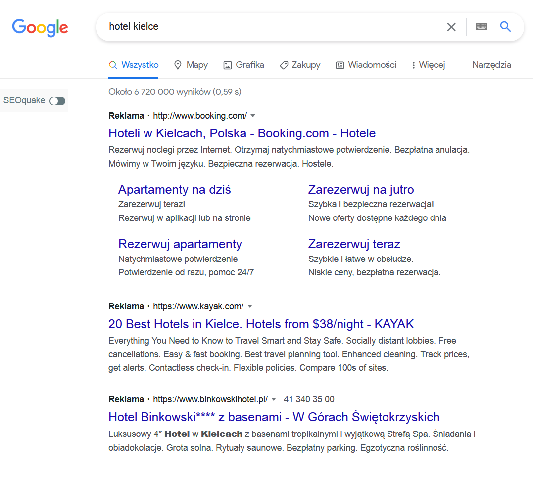 Reklama Google AdWords Kielce